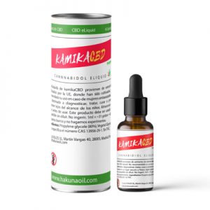 KAMIKA CBD E-Liquid 2,5% CBD Sabor Peppermint