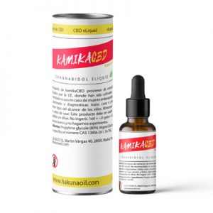 KAMIKA CBD E-Liquid 2,5 % CBD Sabor Plátano Canario